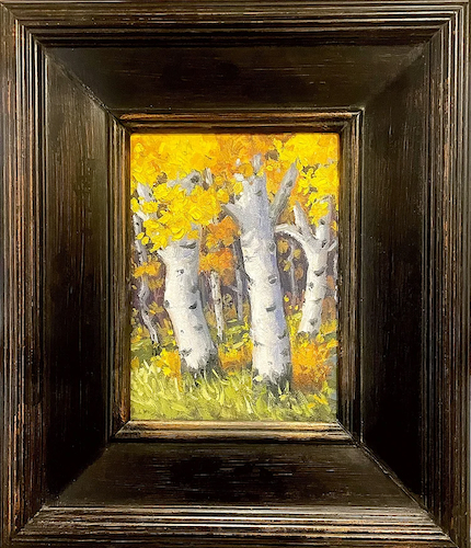 Click to view detail for Leaning Tree 8x6 $300